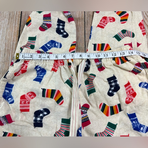 Women’s Old Navy Christmas Stocking Holiday Pajama Pants Jogger Size Small - Picture 4 of 6